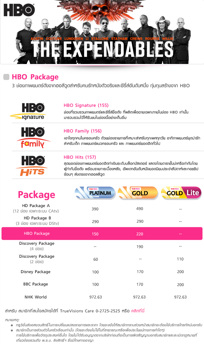 HBO Package 3ͧҾ¹ѧҡٴѺ˹ѧǨԧЪѹѺ˹觷ҧҡ HBO